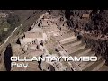 Ollantaytambo Megalithic Fortress in Ancient Peru - Aerial footage exclusive