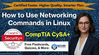 Celebrity 🌐Linux Networking Tools for Cybersecurity Tasks for Beginners | IT Course 9 | CompTIA CySA+ Profile