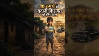 10 Rupaye Se Badli Kismat 😱 Gareeb Ladka Bana Crorepati | #shorts Action India Story