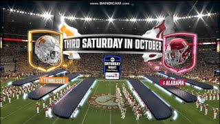 SEC on ABC intro | 11 Tennessee @ 6 Alabama | 10/18/2025