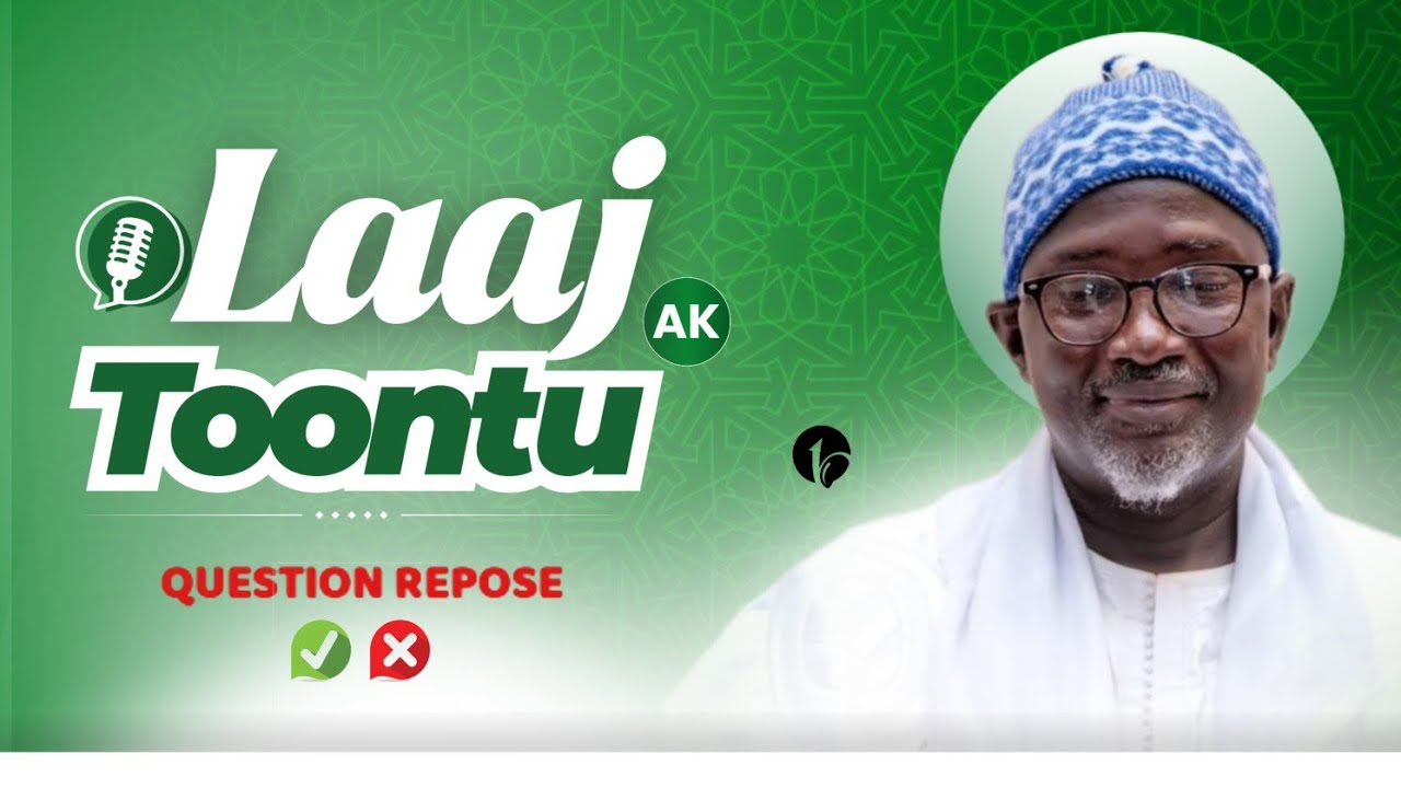 QUESTION REPOSE " S. Mbacké Abdou Rahman " julli ajjuma ci bayaal, tàmbalee basmala ci julli, ...?