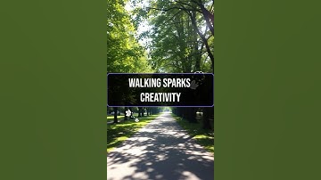How Walking Sparks Creativity