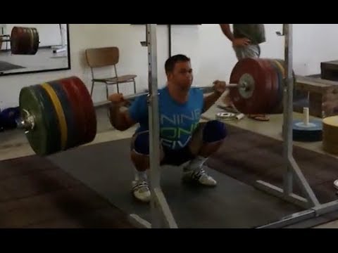 First comeback 250kg / 551 squat