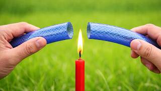 You WON'T BELIEVE How to Weld Two Soft Plastic Pipes Together 😱! Great Idea! screenshot 2