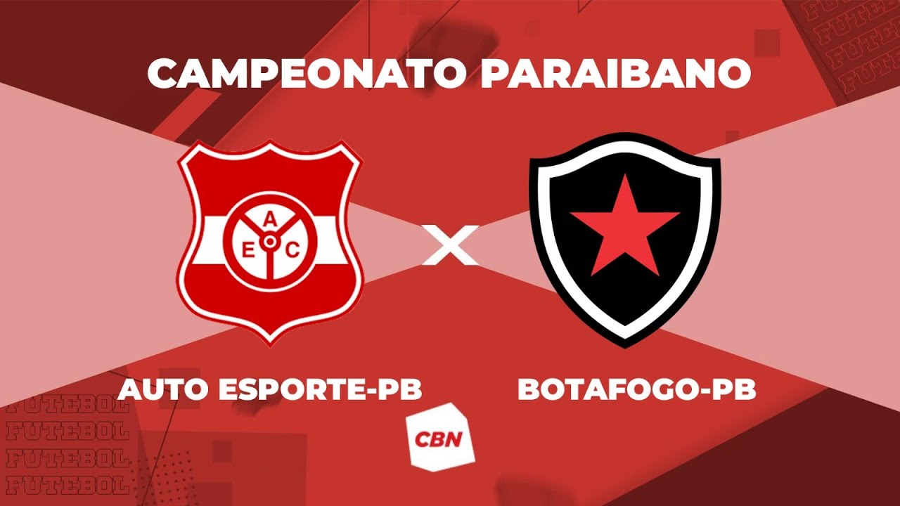 AO VIVO: AUTO ESPORTE - PB X BOTAFOGO - PB - YouTube