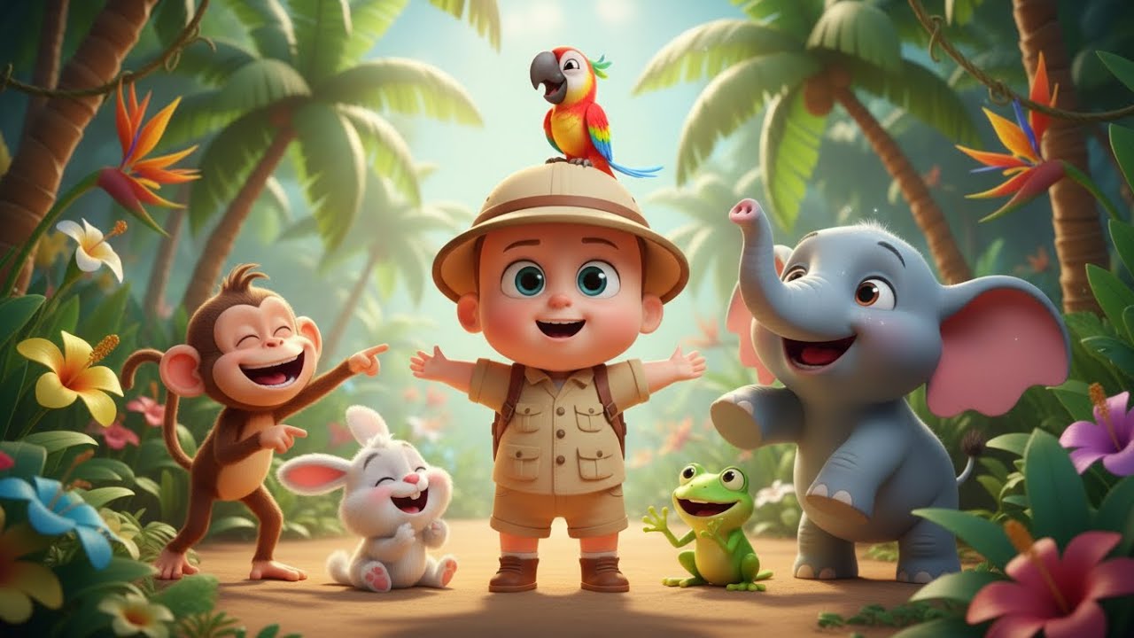 Yes or No Jungle Game | Fun Animal & Kids Song for Toddlers | Nursery Rhymes & Baby Music 🐒🌴🎶