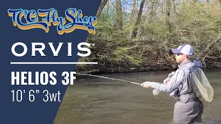 Orvis Helios 3F Euro Fly Rod 3wt 10'6 4pc - AvidMax