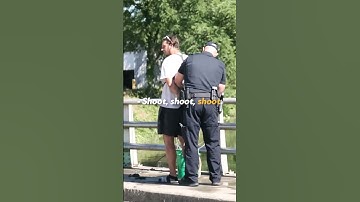 Arrested After Finding This Magnet Fishing Next To A School!