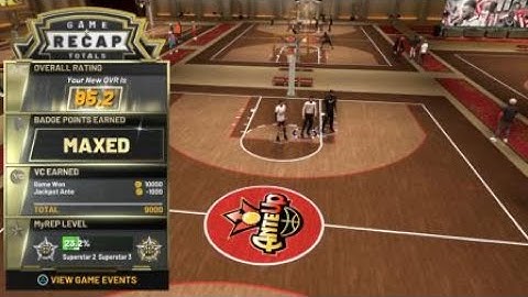 2k20 playing comp stage 10k court !