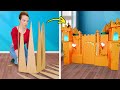 Fantastic Cardboard Crafts 📦✂️😍 Recycling And DIY Ideas For Smart Parents! 🏰