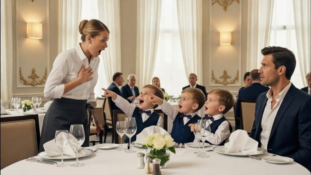 «Тройняшки указали на официантку и назвали её мамой _ Шок для мафиози_»