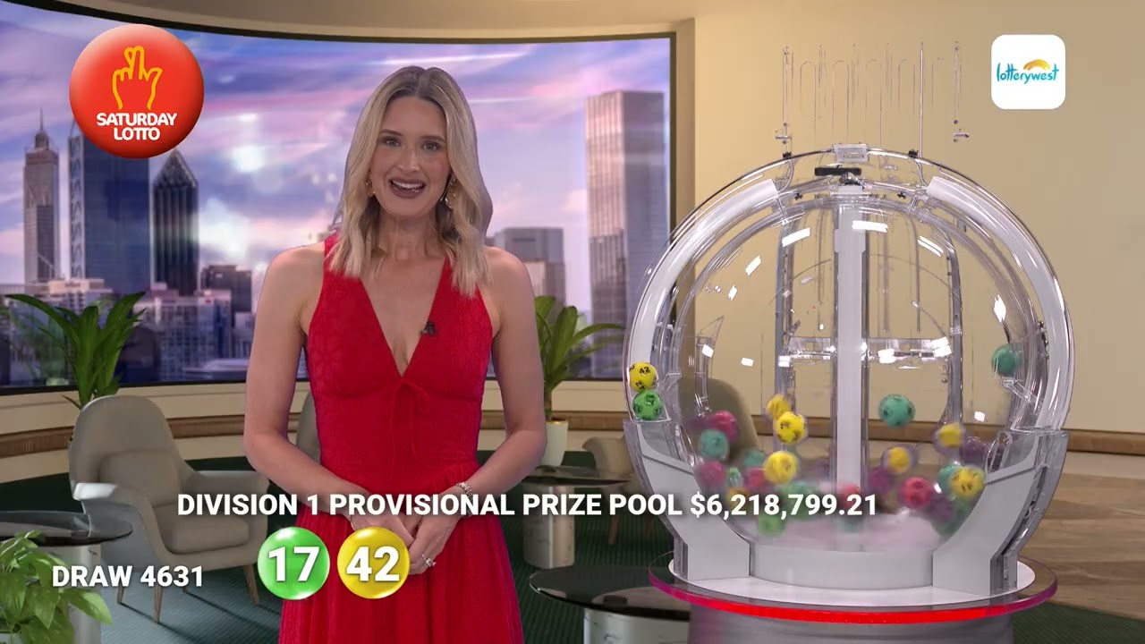 Saturday Lotto Results - Draw 4631 - 06 December 2025