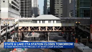 Downtown Chicago CTA station closing for 3 years starting Monday | What to know