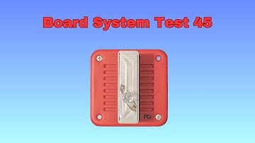 Board System Test 45 with the Fire Lite MS-4424B