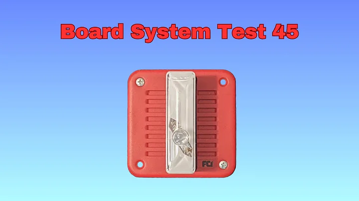 Board System Test 45 with the Fire Lite MS-4424B