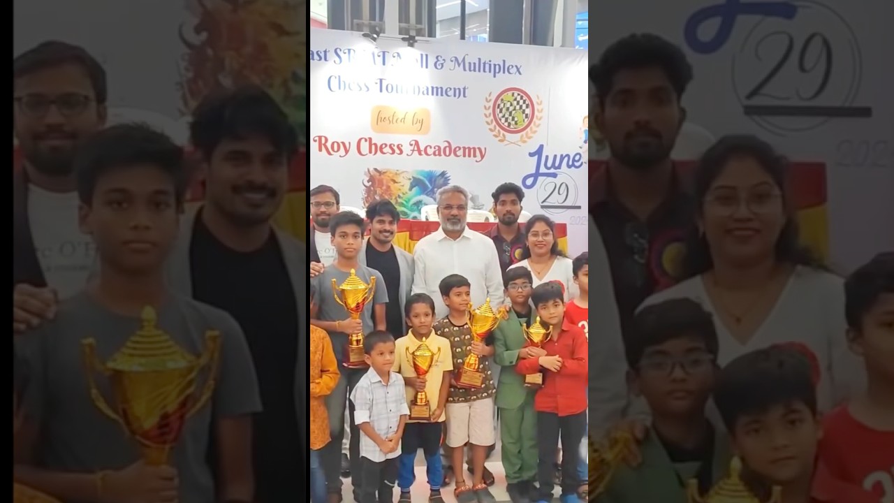 SRMT Mall Roy championship chess competition✨ ￼