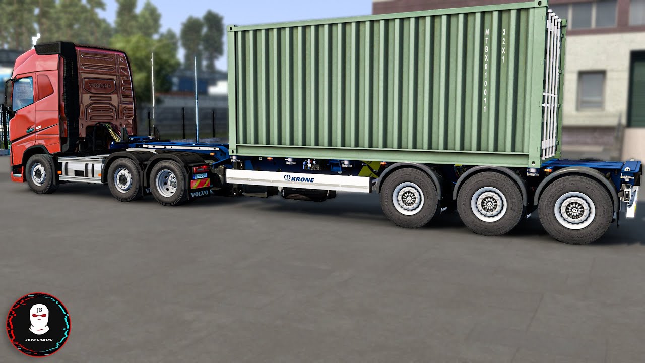 Euro Truck Simulator 2 | Cargo Delivery Through Road Construction 🚧