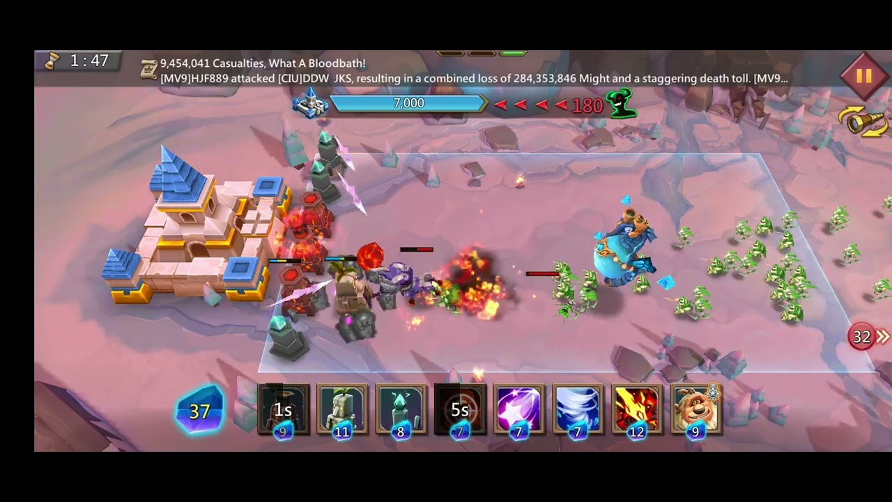 Lords Mobile vergeway Chapter 11 Stage 7 very easy and simple 