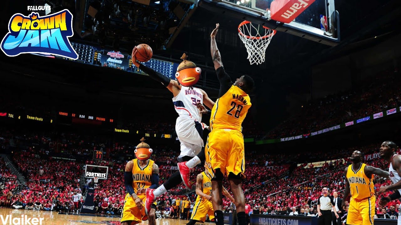 ☝️СТАЛ ТОП 1  ИГРОКОМ ВЫЗШЕЙ NBA😎 (В FORTNITE/FALL GUYS CROWN JAM)