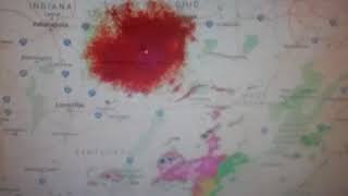 8.15.17 Weather Radar Anamoly - Ohio between Cincinnati and Columbus