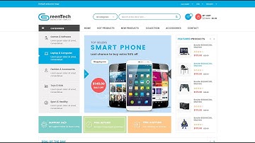 eCommerce Flat Theme HTML Web Design Tutorial - Part 3