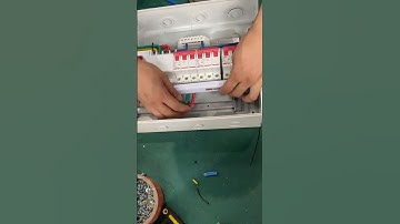 3 phase db box wiring #electrician #funny #automobile #viralvideos #shorts