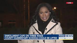 Enrollment caps on three Wake County elementary schools could be lifted