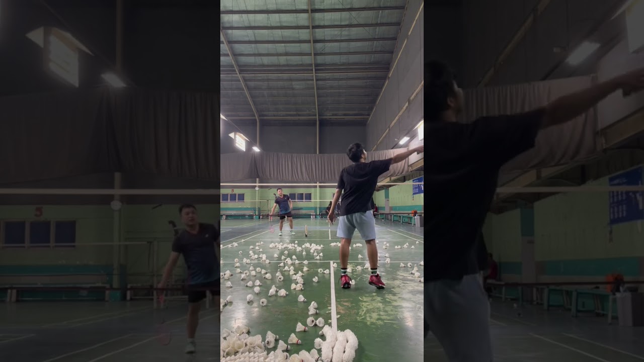 Drilling badminton for more improve coach by BIMA