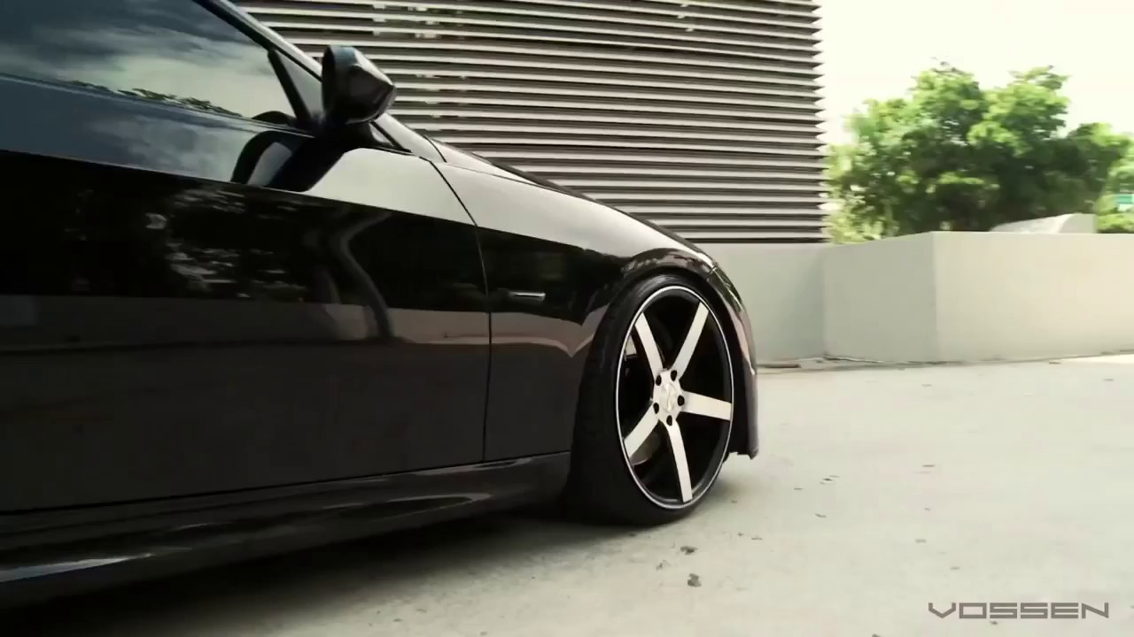 BMW 335i Coupe e92 on Vossen CV3