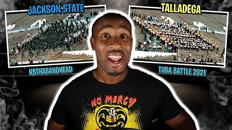 BandHead REACTS to Jackson State "Dawg Team" Vs Talladega College' "KRANK" - Tuba Battle (2021)