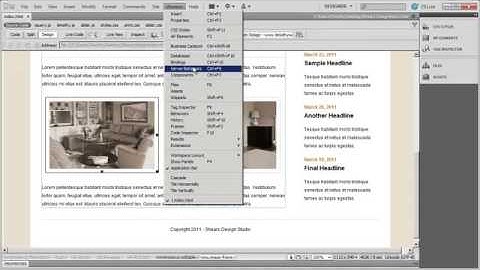 21   Introduction to Dreamweaver Tutorial CS5