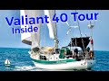 Bluewater Sailboat Tour-INSIDE a Valiant 40 -(Our Tiny Home)2 Of 3 Patrick Childress Sailing #31