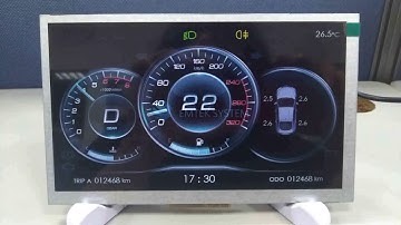 STM32H7 8" Instrument Cluster (Emtek System Inc.)