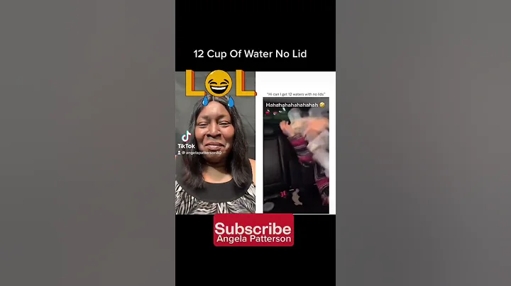 This Girl Holding 12 Cups Of Water With No Lid 😩 😂#shorts