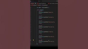 switch statement in java  #programming #java #javaprogramming #javatutorial