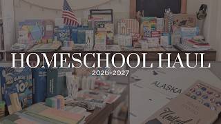 HUGE HOMESCHOOL HAUL 2026 | Homeschool Supplies from Walmart, Target, Ikea, Hobby Lobby, and more!