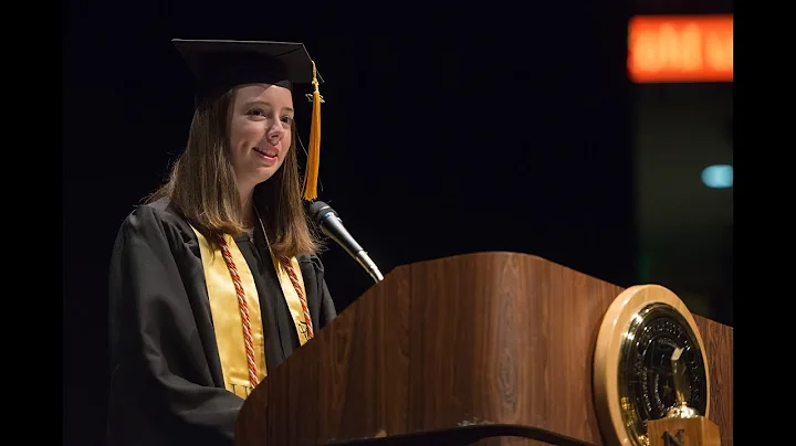 Kayla Ann Leonard, 2017 Spring Commencement