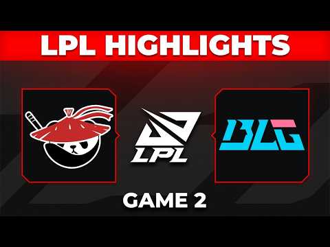AL vs BLG Game 2 Highlights | LPL Split 3 Playoffs 2026 | Anyone's Legend vs Bilibili Gaming