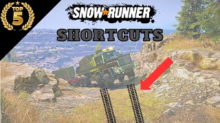 My Top 5 Shortcuts For Season 13 Dig And Drill In Zherbai Quarries Almaty Kazakhstan SnowRunner
