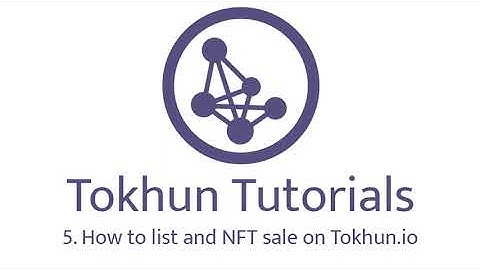 Creating Smart Contract Sale Listings on Cardano : Tokhun Tutorials