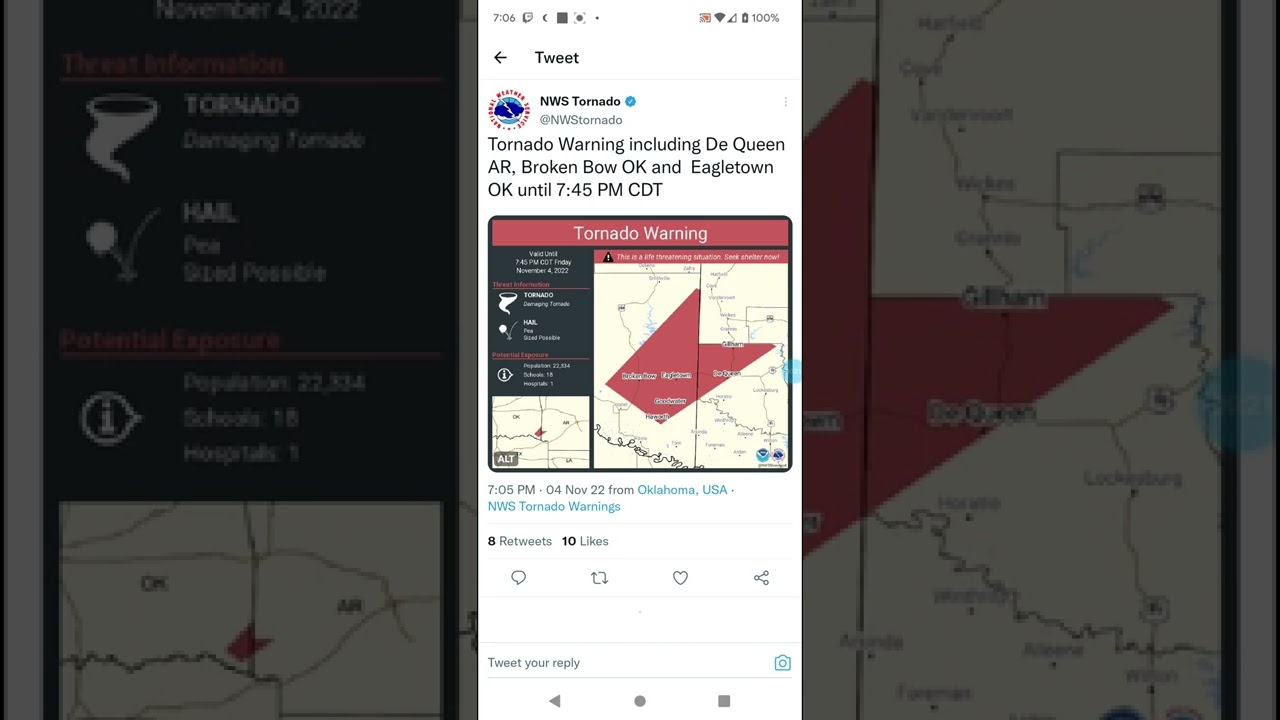 Broken Bow Oklahoma Tornado 11 4 22 YouTube Broken Bow Oklahoma Tornado 11 4 22 YouTube