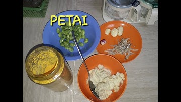SAMBAL TEMPOYAK PETAI BILIS SIMPLE