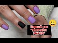 ОДНОТОННОЕ ПОКРЫТИЕ на КОРОТКИЕ НОГТИ 💅 |Три ВИЗИТА в ОДНОМ видео