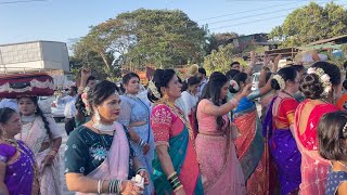 लग्नगीत | लग्न वरात | खारकोपर To कोळखे,पनवेल | Shree Ganesh Brass Band Karave Gaon