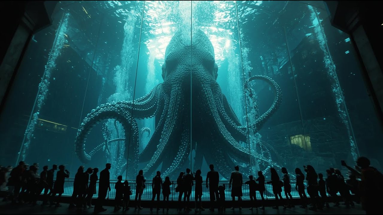 Inside the World’s Largest Aquarium: Giant Sea Creatures Captured in Ultra-Realistic Detail