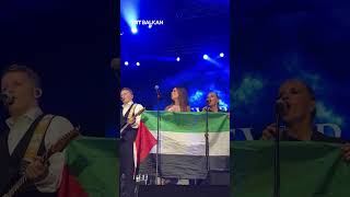 Thumbnail for Hrvatska pjevačica na koncertu podigla zastavu Palestine