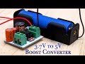 DIY 3.7V to 5V Boost Converter