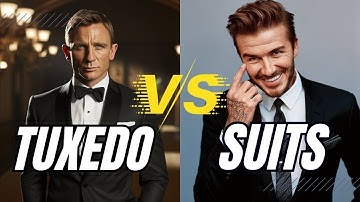 SUITS VS TUXEDO : 5 Shocking Differences You Never Noticed!