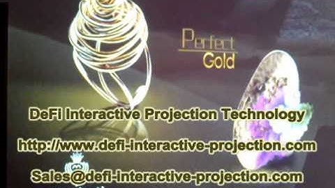 DEFI Interactive floor projection system with 62 effects from $200 to $650