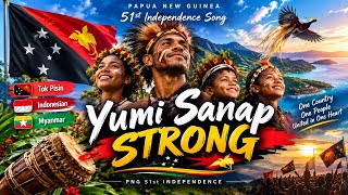 Download lagu 🇵🇬 Yumi Sanap Strong | PNG 51st Independence Song | Tok Pisin • Indonesian • Myanmar